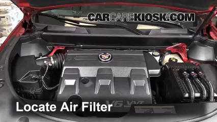 2011 Cadillac SRX 3.0L V6 Air Filter (Engine) Replace